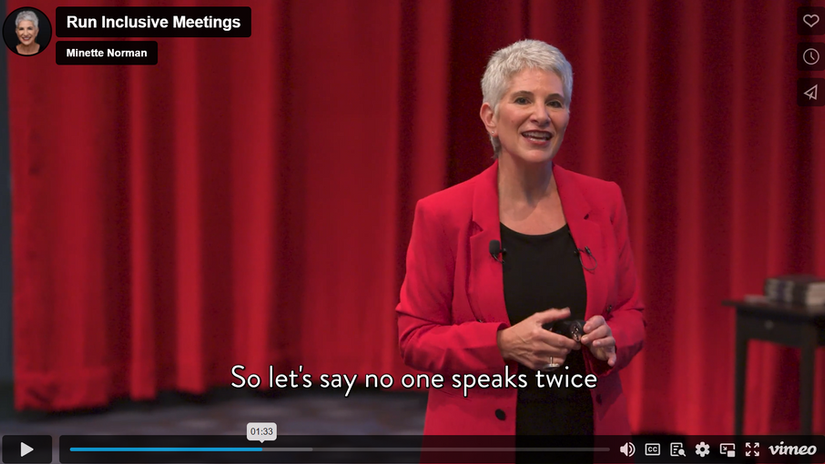 Run Inclusive Meetings